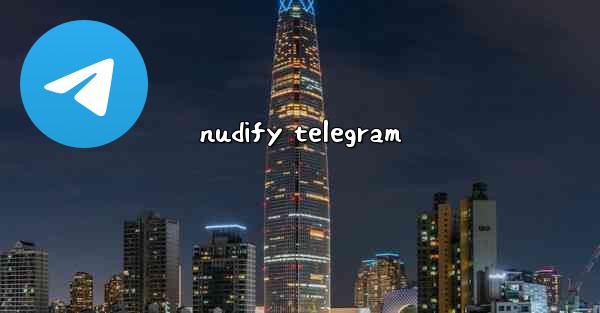 nudify telegram