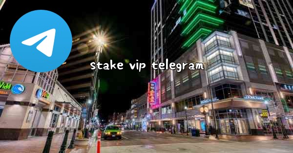 stake vip telegram
