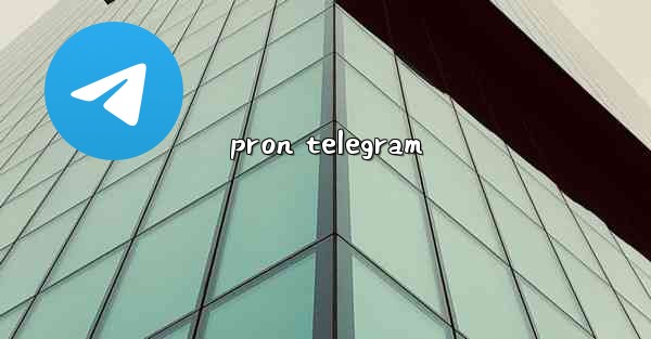pron telegram