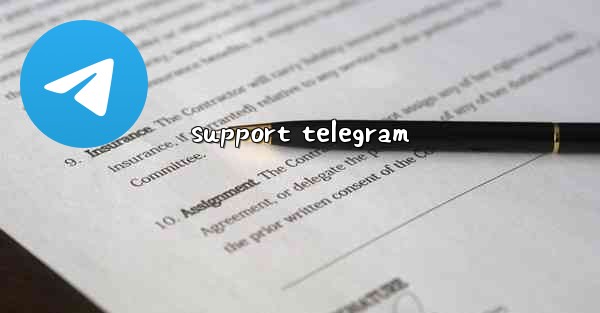 support telegram