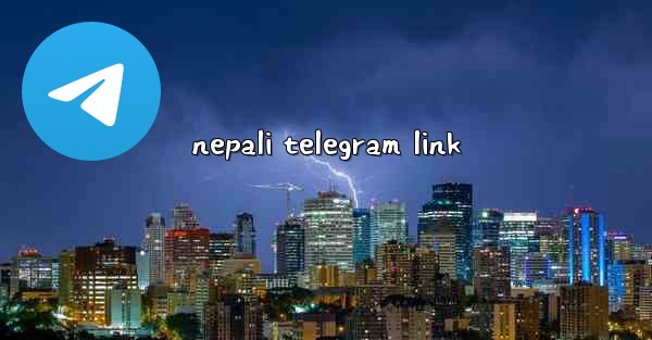 nepali telegram link