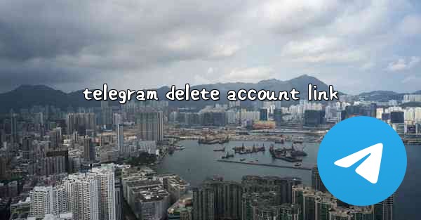 telegram delete account link