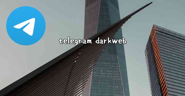 telegram darkweb