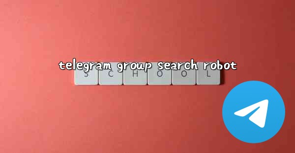 telegram group search robot