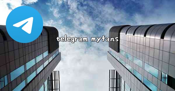 telegram myfans