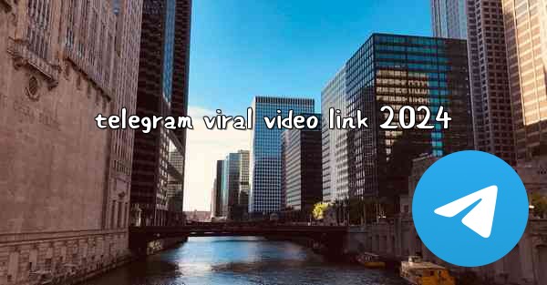 telegram viral video link 2024