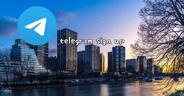 telegram sign up