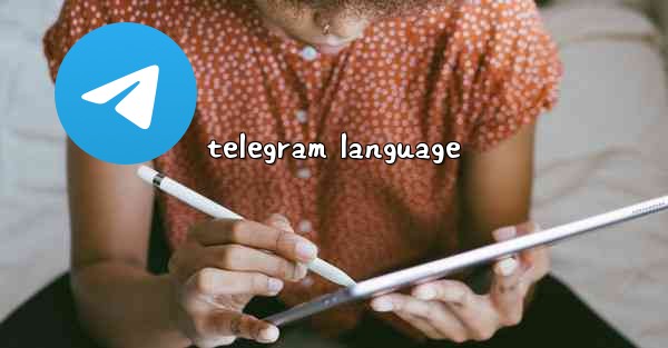 telegram language
