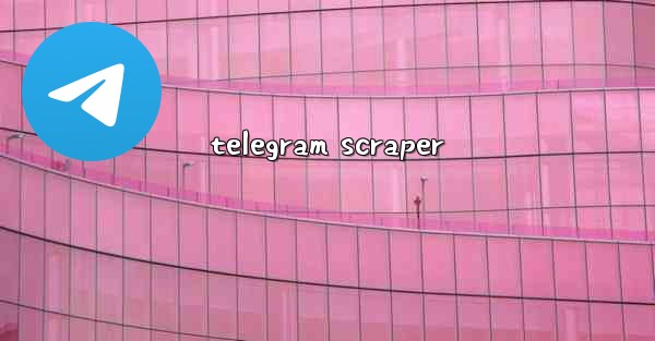 telegram scraper