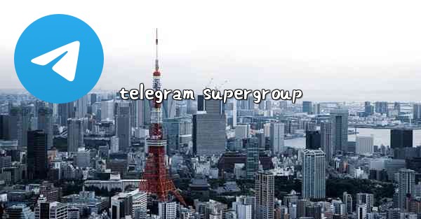telegram supergroup