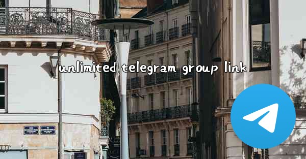 unlimited telegram group link