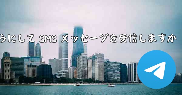 Paper Plane はどのようにして SMS メッセージを受信しますか