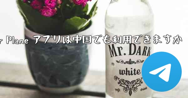 Paper Plane アプリは中国でも利用できますか