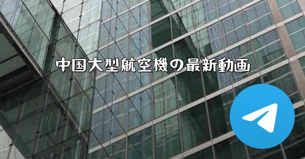 <b>中国大型航空機の最新動画</b>