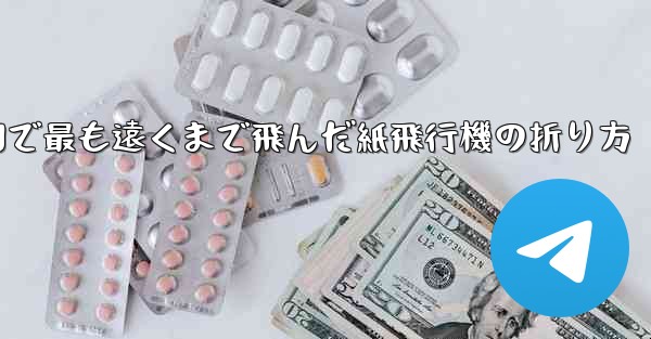 中国で最も遠くまで飛んだ紙飛行機の折り方